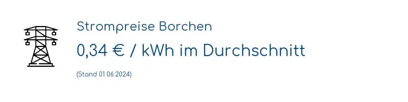Strompreis in Borchen