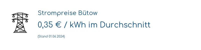 Strompreis in Bütow