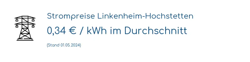 Strompreis in Linkenheim-Hochstetten