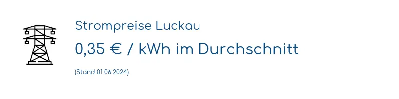 Strompreis in Luckau
