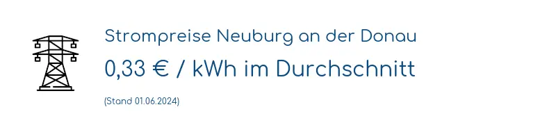 Strompreis in Neuburg an der Donau