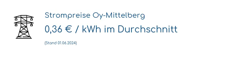 Strompreis in Oy-Mittelberg