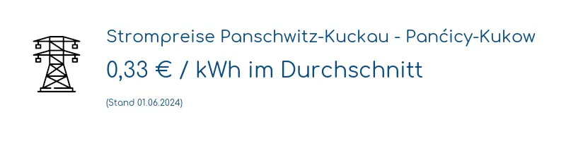 Strompreis in Panschwitz-Kuckau - Panćicy-Kukow