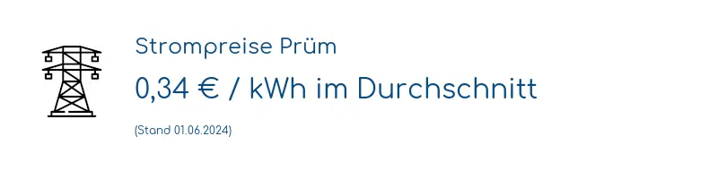 Strompreis in Prüm