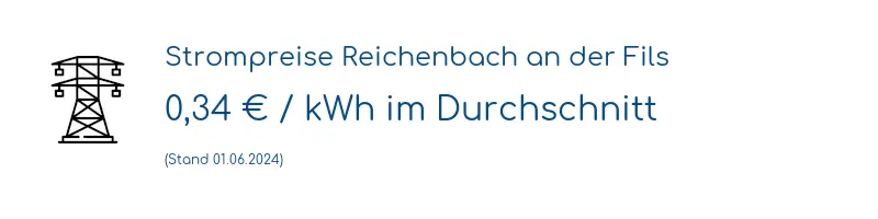 Strompreis in Reichenbach an der Fils